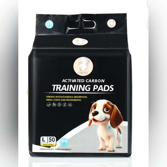 Frens  Premium Puppy Pads for Dogs & Cats, 6-Layer, Super-Absorbent, Leak-Proof - Picture 1 of 4